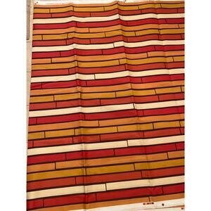 Alfred Shaheen Dhoti Stripe Fabric Suburban Home Duralee Upholstery 60s-70s